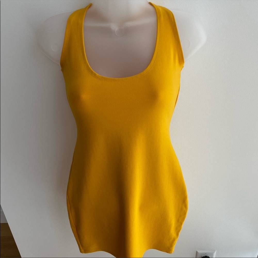 ReVamped Yellow Mini Dress